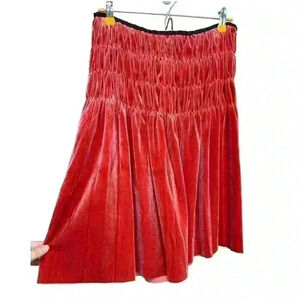 Velvet skirt size 6